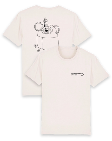 Fjäderholmarnas - Brew T-shirt Vintage White