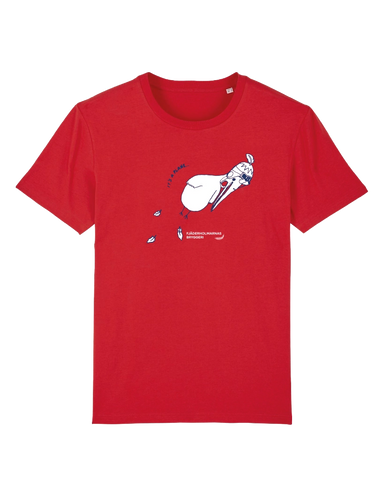 Fjäderholmarnas - It´s a plane T-shirt Röd
