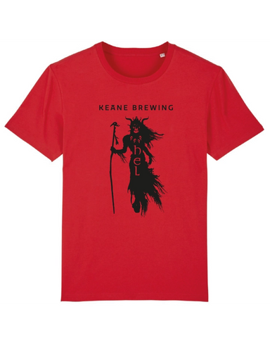 Keane Brewing - Hel T-shirt Röd