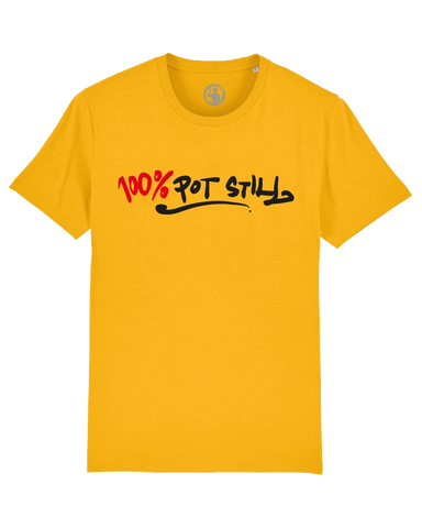 Romrobban - 100% Pot still t-shirt Gul