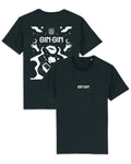GIN GIN - Logo T-shirt Svart