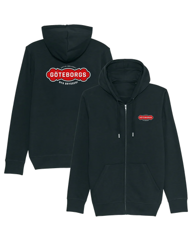 GBG Nya Bryggeri - Logo ziphood Svart