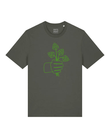 Pint & Print - Bukett Khaki Tee