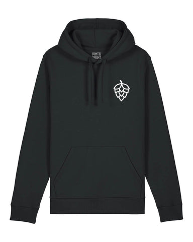 Pint & Print - Humle Hoodie Svart