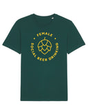 Female - Logo Tee Glazed Green