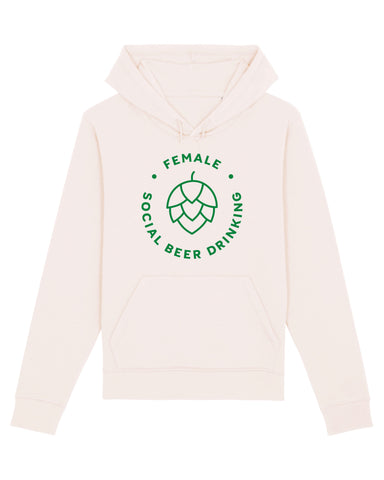 Female - Logo Hoodie Vintage White