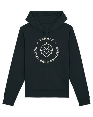 Female - Logo Hoodie Svart