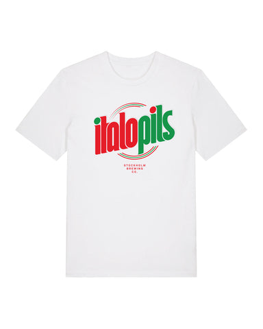 Stockholm Brewing Co - Italopils T-shirt Vit