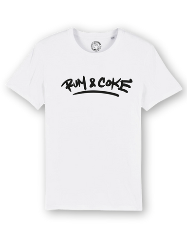 Romrobban - Rum & Coke t-shirt vit