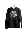 Beer with Robert logo hoodie svart