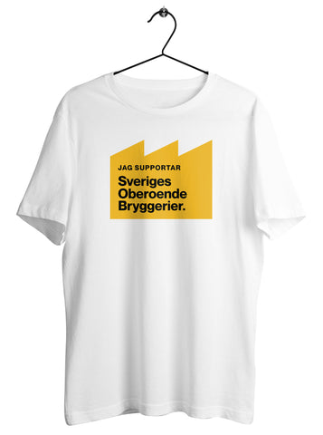 Sveriges Oberoende Bryggerier - Support Vit/Gul