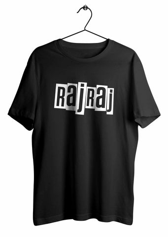 RajRaj - Logo Tee Black