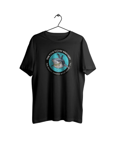 The Shady Sharks West Coast IPA T-shirt svart