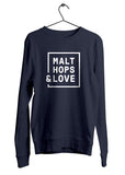 Brewgineers - Malt, Love & Hops Sweatshirt