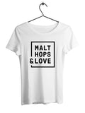 Brewgineers - Malt, Love & Hops Tee Dam