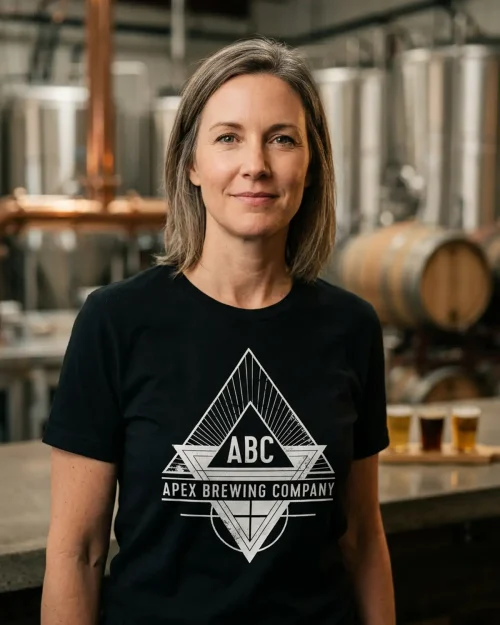 Apex Brewing Co - Logo T-shirt Svart