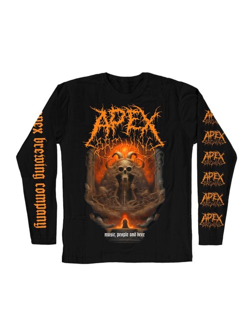 Apex Brewing Co - 90s DM Logo T-shirt Svart