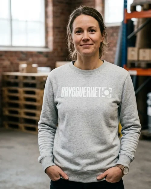Bryggverket - Sweatshirt Grå