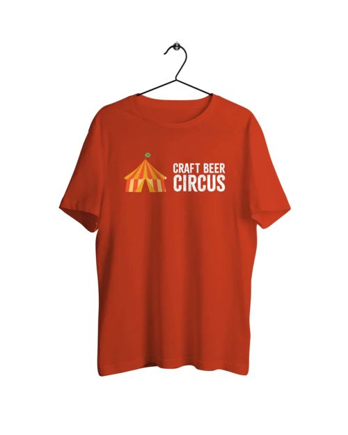 Craft Beer Circus T-shirt Röd