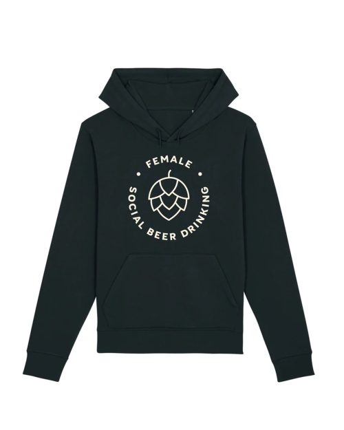 Female - Logo Hood Svart