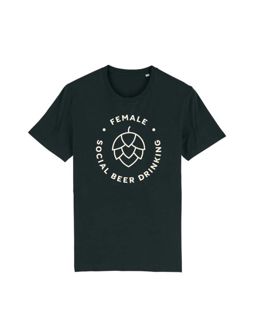 Female - Logo T-shirt Svart