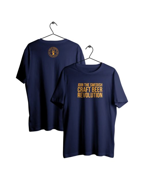 Great Swedish Beer Festvial T-shirt Navy