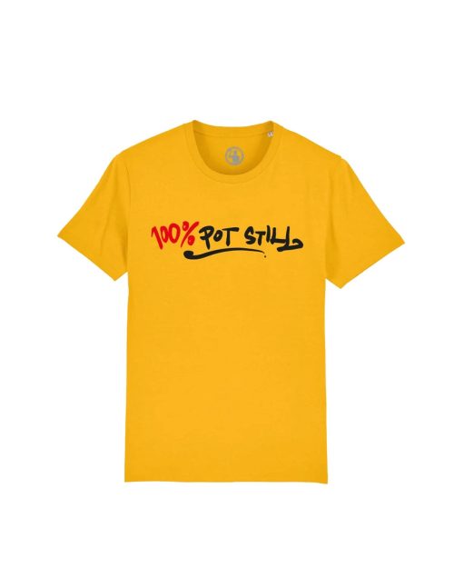 Romrobban - 100% Pot still T-shirt Gul