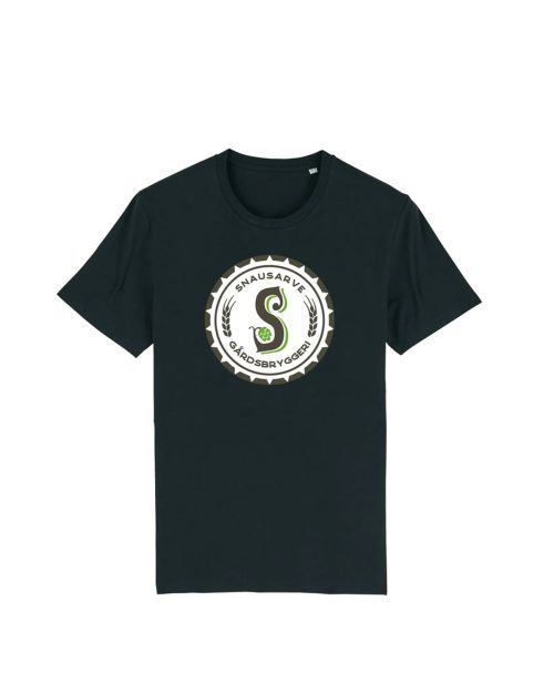 Snausarve Logo T-shirt Svart
