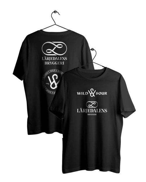 Wild & Sour / Lärjedalen - Logo T-shirt Svart