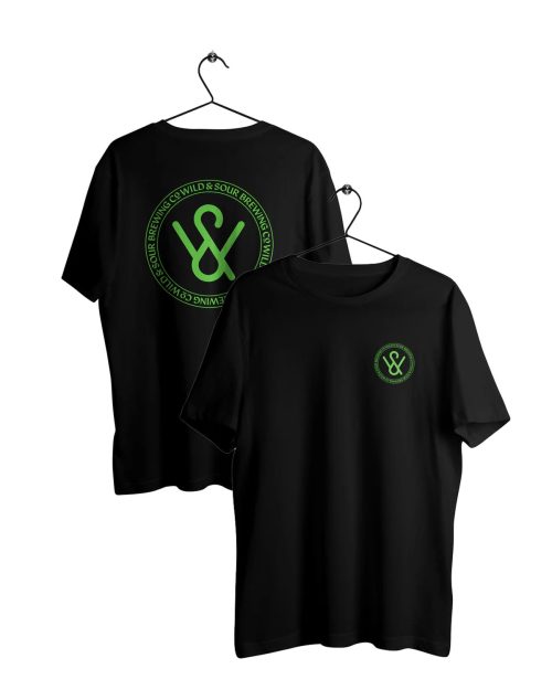 Wild & Sour Brewing - Logo T-shirt Svart