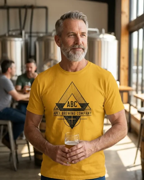 Apex Brewing Co - Logo T-shirt Gul