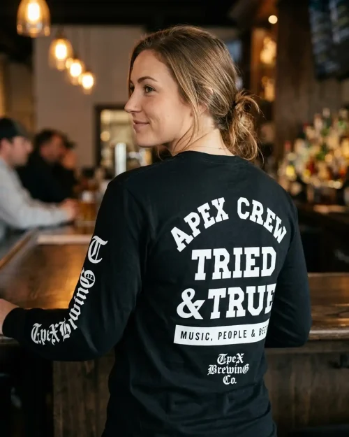 Apex Brewing Co - LAHC Long T-shirt Svart