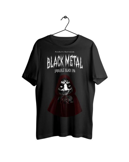 Prins Katts Hantverksöl - Black Metal T-shirt Svart