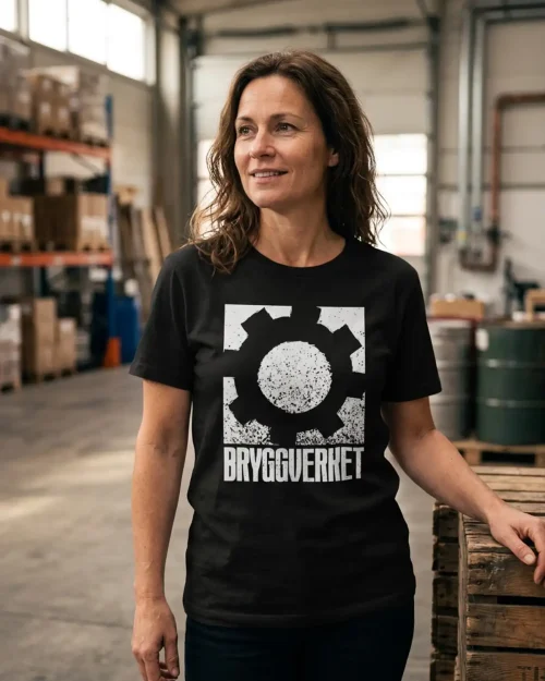 Bryggverket- Logo T-shirt Svart