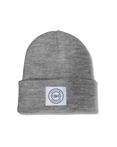 Fishtown Brewery- Cuffed Beanie gråmelerad