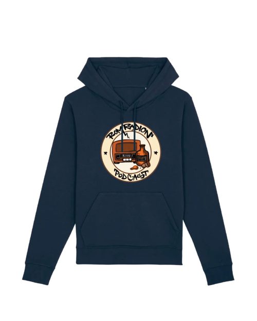 Romradion - Logo Hood Svart