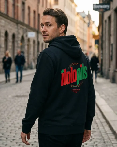 Stockholm Brewing Co - Logo Hood Svart