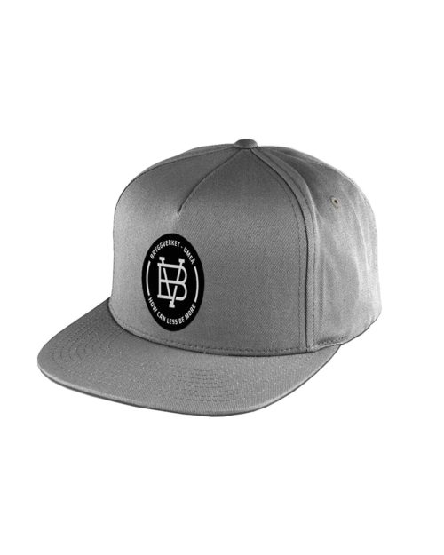 Bryggverket - Flat Peak Snapback Grå