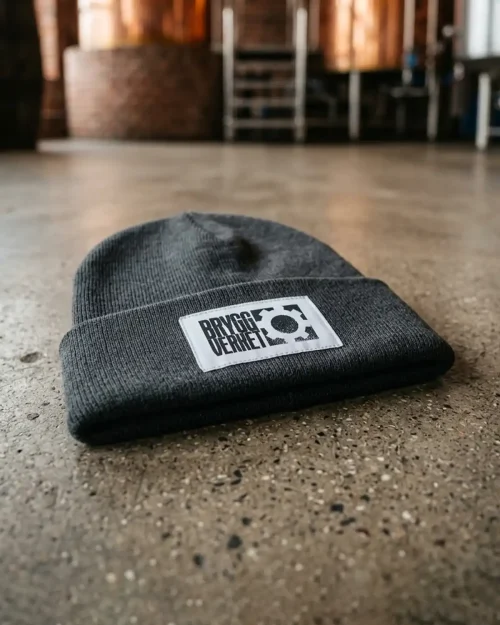 Bryggverket Cuffed Beanie Graphite Grey