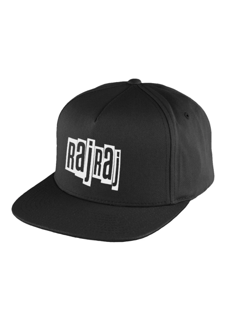 RajRaj - Flat Peak Snapback Svart