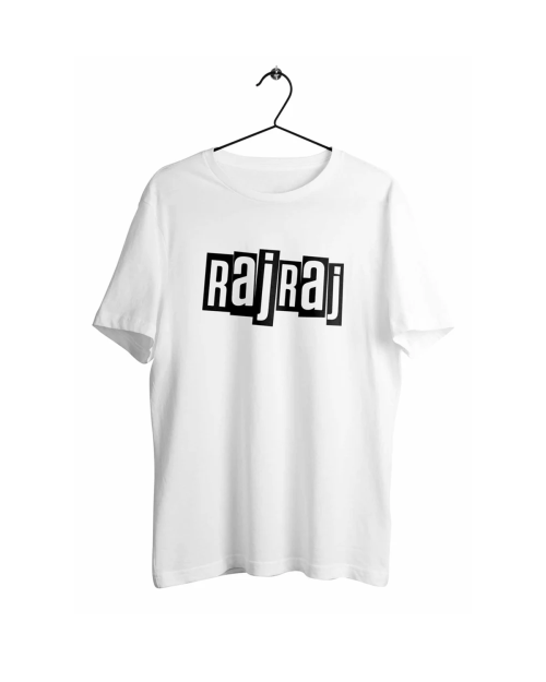 RajRaj - Logo T-shirt Vit