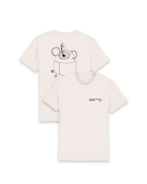 Fjäderholmarnas - Brew T-shirt Vintage White