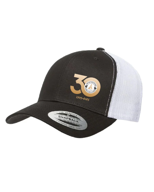 Akkurat - 30år Trucker keps Svart/Vit