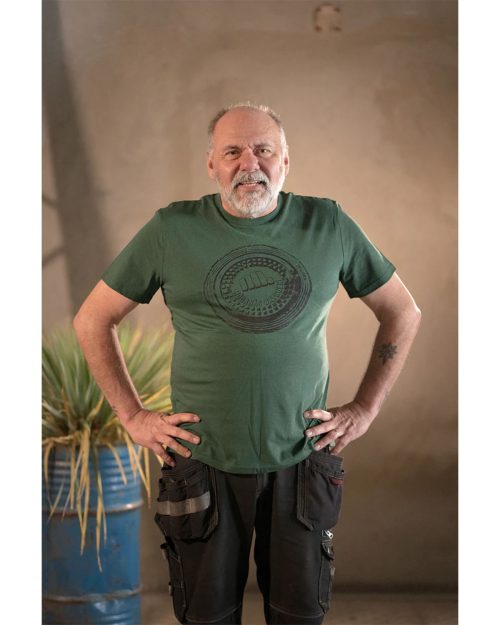 Höganäs Bryggeri - Manhole T-shirt Bottle Green