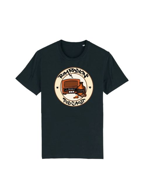 Romradion - Logo T-shirt Svart