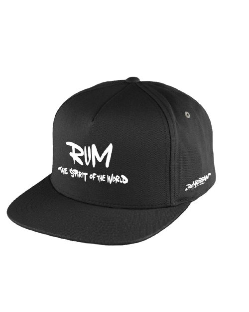 Romrobban - Keps Rum the spirit of the world svart