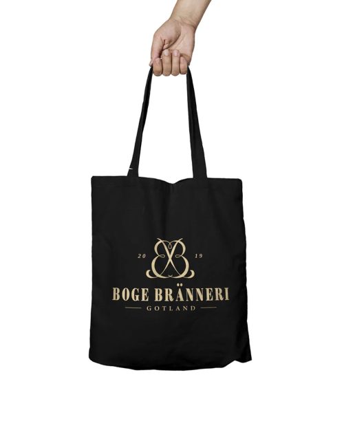 Boge Bränneri - Tygkasse Svart