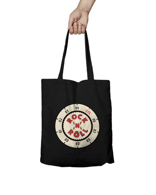 Rock N Röll - Tygkasse Svart
