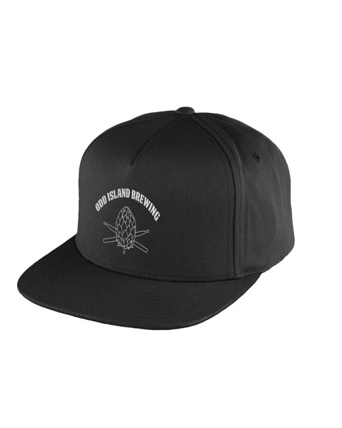 Odd Island Brewing - Flat Peak Snapback Svart