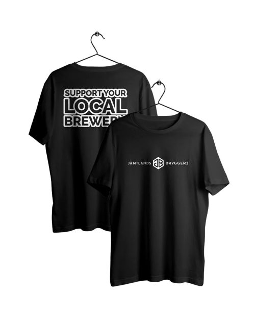 Jämtlands Bryggeri - Support T-shirt Svart